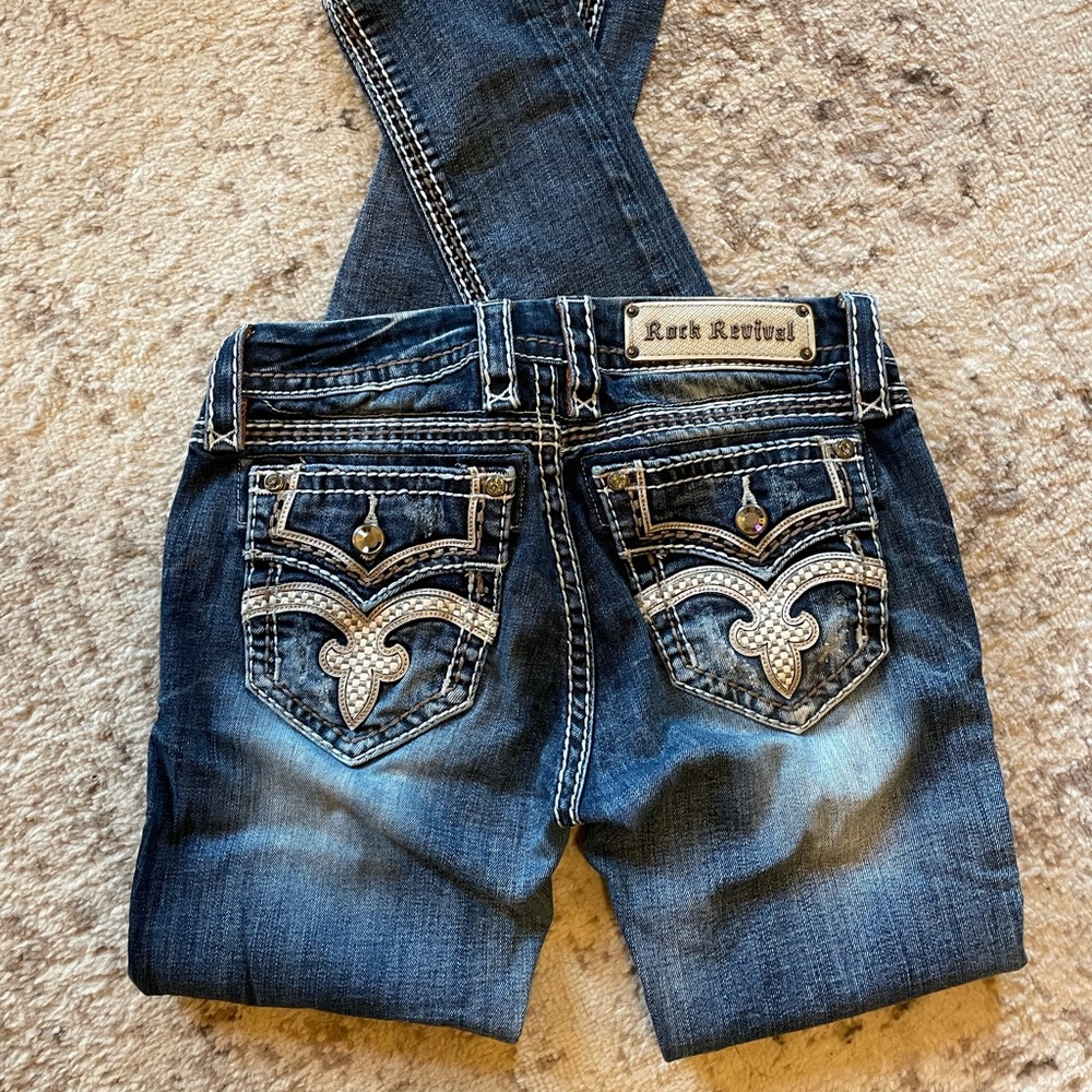 Vintage Rock Revival skinny Jeans